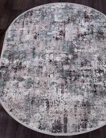 Турецкий ковер ROXANNE-17134-L-GREY-D-GREY-OVAL