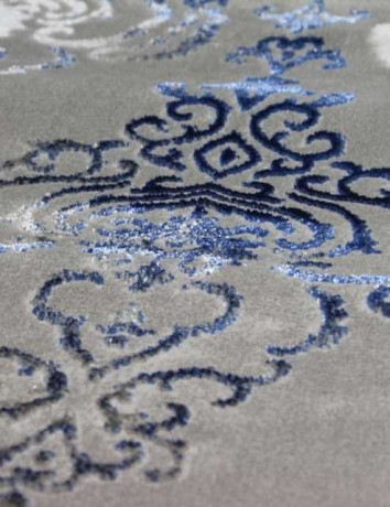 Турецкий ковер PACHA-07824G-POLY-C-GRI-POLY-C-OVAL