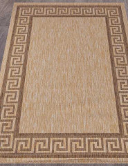 Ковёр VEGAS-S002-BEIGE-BROWN-STAN