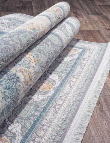 Иранский ковер SHIRAZ-9551-BLUE-STAN