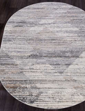 Турецкий ковер EFES-G501A-WHITE-D-VIZON-OVAL