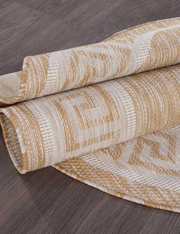 Ковёр VEGAS-S002-BEIGE-OVAL