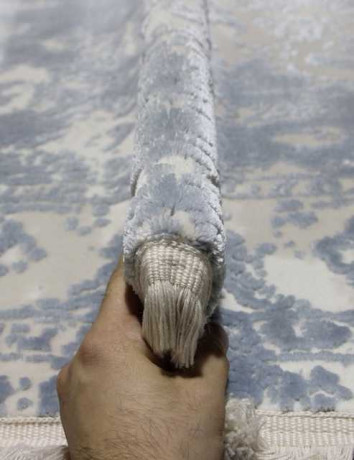 Турецкий ковер TRUVA-08311T-BLUE-BLUE-OVAL