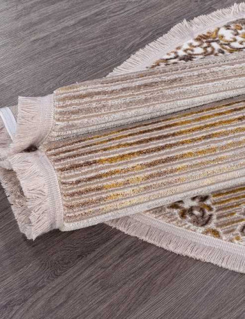 Турецкий ковер REGINA-O0277-075-GOLD-OVAL